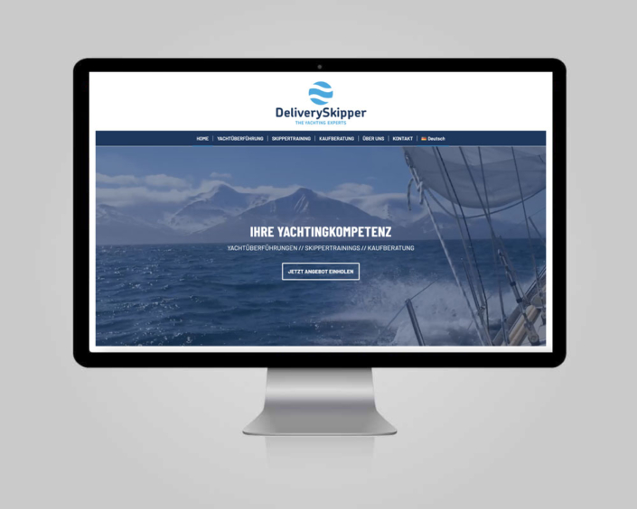 Webdesign | Delivery Skipper