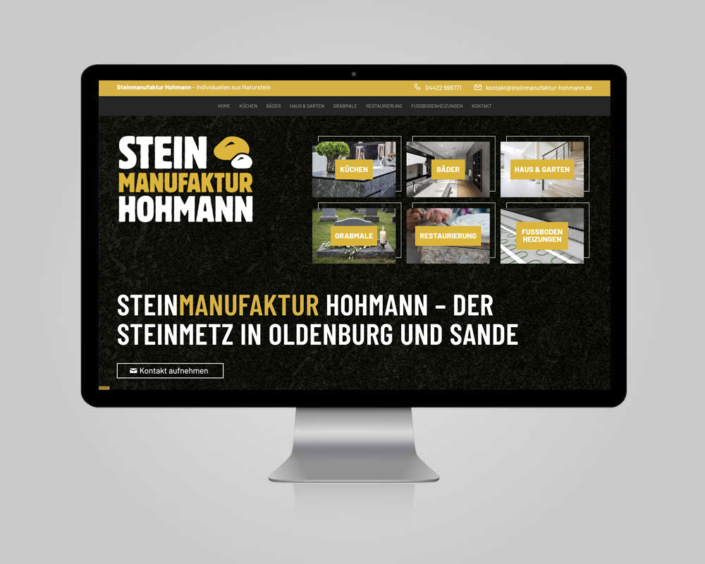 Webdesign | Steinmanufaktur Hohmann
