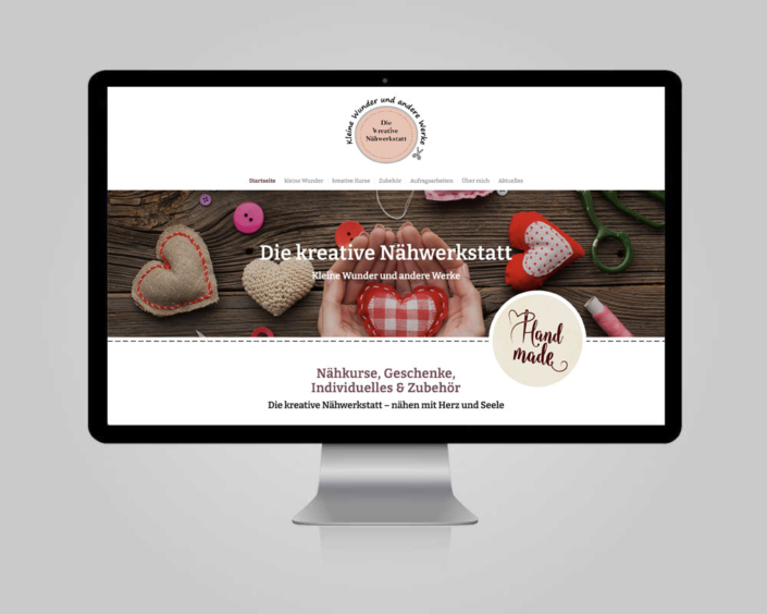 Webdesign | Die kreative Nähwerkstatt
